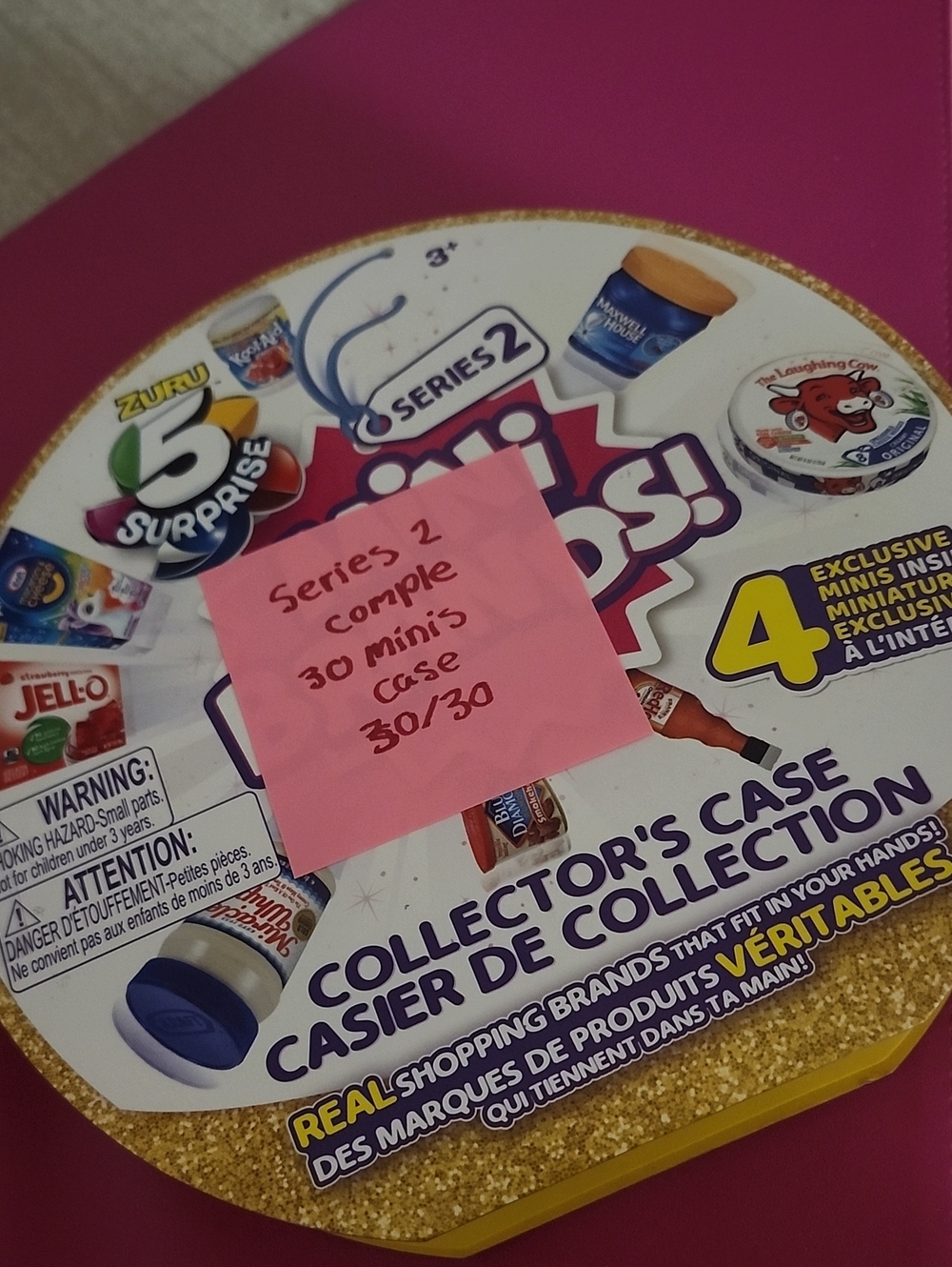 Zuru 5 Surprise Mini Brands Series 2 Collector Case Complete All 30 Minis Inside